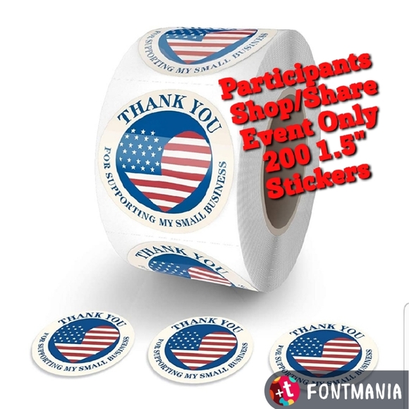 PFF'S SPECIAL OFFER 200 Black/Gold Stickers - Picture 8 of 15